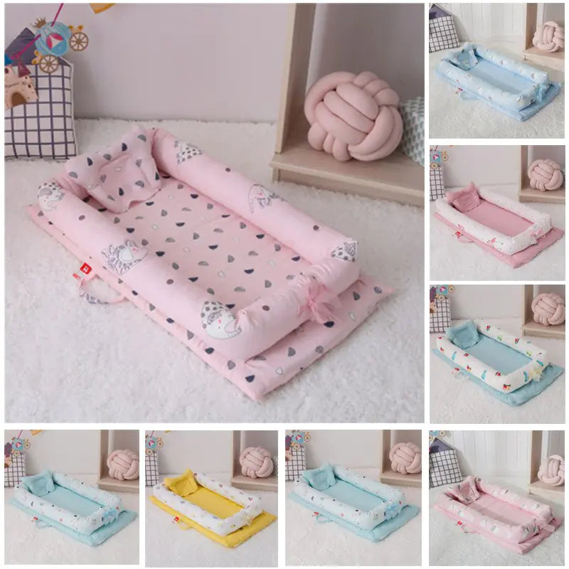 Portable Anti-Fright Bed for Newborns