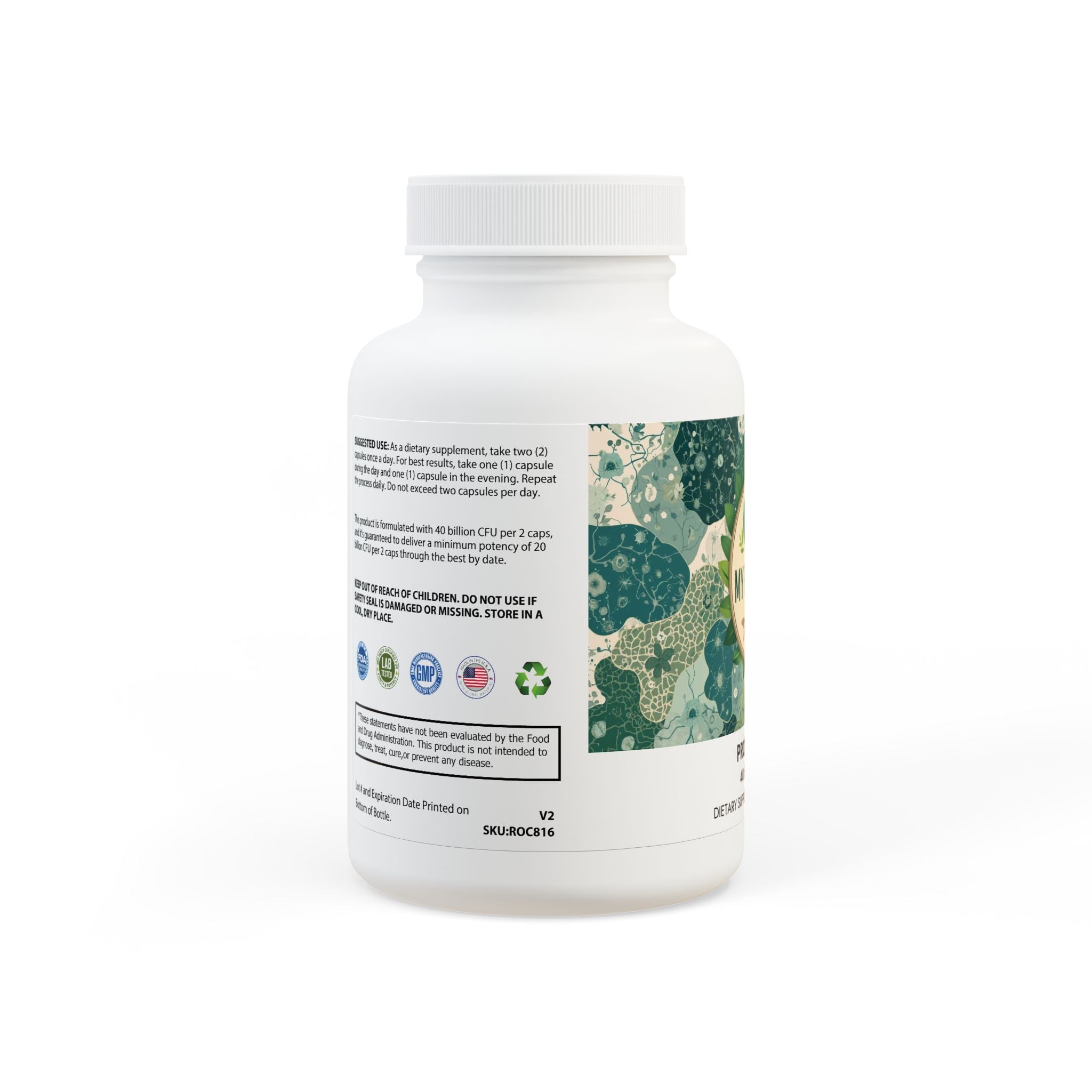 Probiotics Supplement (60 Capsules)