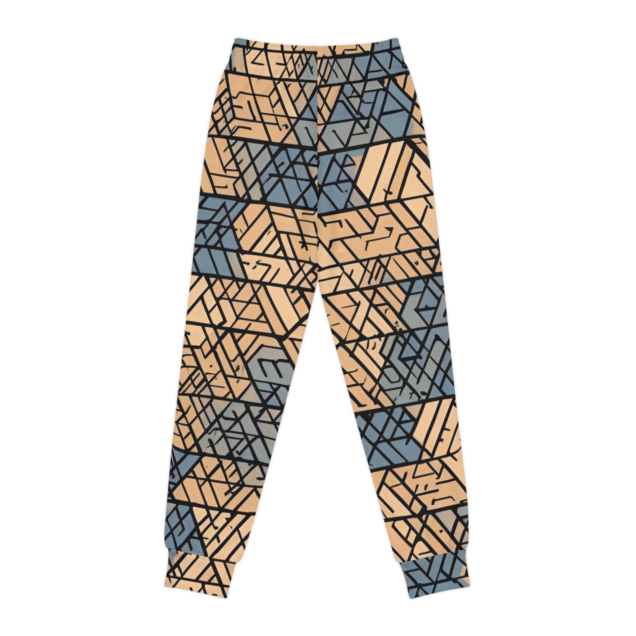 Trendy Youth Joggers, Stylish Kids Tracksuit, Casual Wear for Boys and Girls, Unique Pattern Joggers, Comfortable Everyday Pants