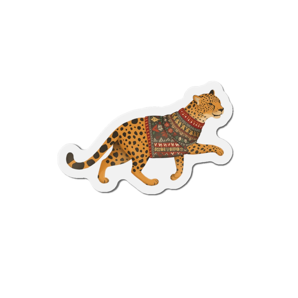 Whimsical Leopard Die-Cut Magnets | Cute Animal Decor, Refrigerator Magnet, Playful Home Office Accessories, Gift for Animal Lovers, [...]