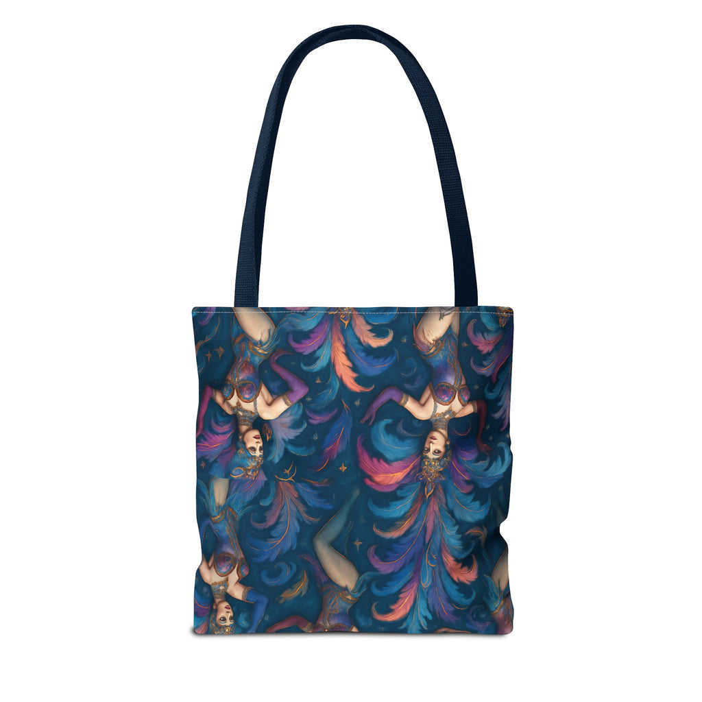 Showgirl Print Tote Bag - Unique Handbag for Fashionistas, Stylish Carryall, Trendy Shoulder Purse, Fashion Week Accessory, Chic Shopping