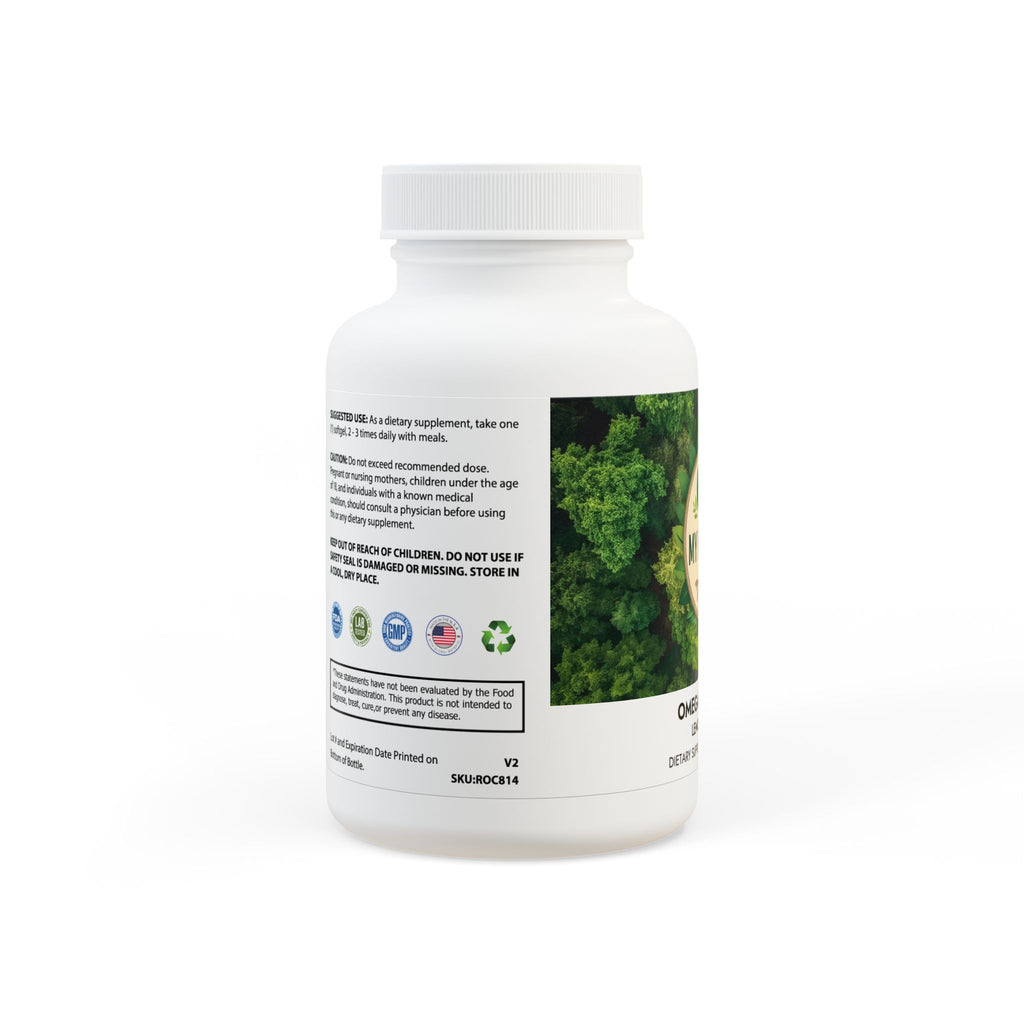 Omega 3 Fish Oil Supplement (60 Softgels)