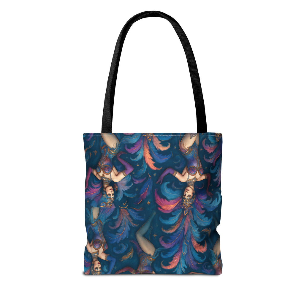 Showgirl Print Tote Bag - Unique Handbag for Fashionistas, Stylish Carryall, Trendy Shoulder Purse, Fashion Week Accessory, Chic Shopping