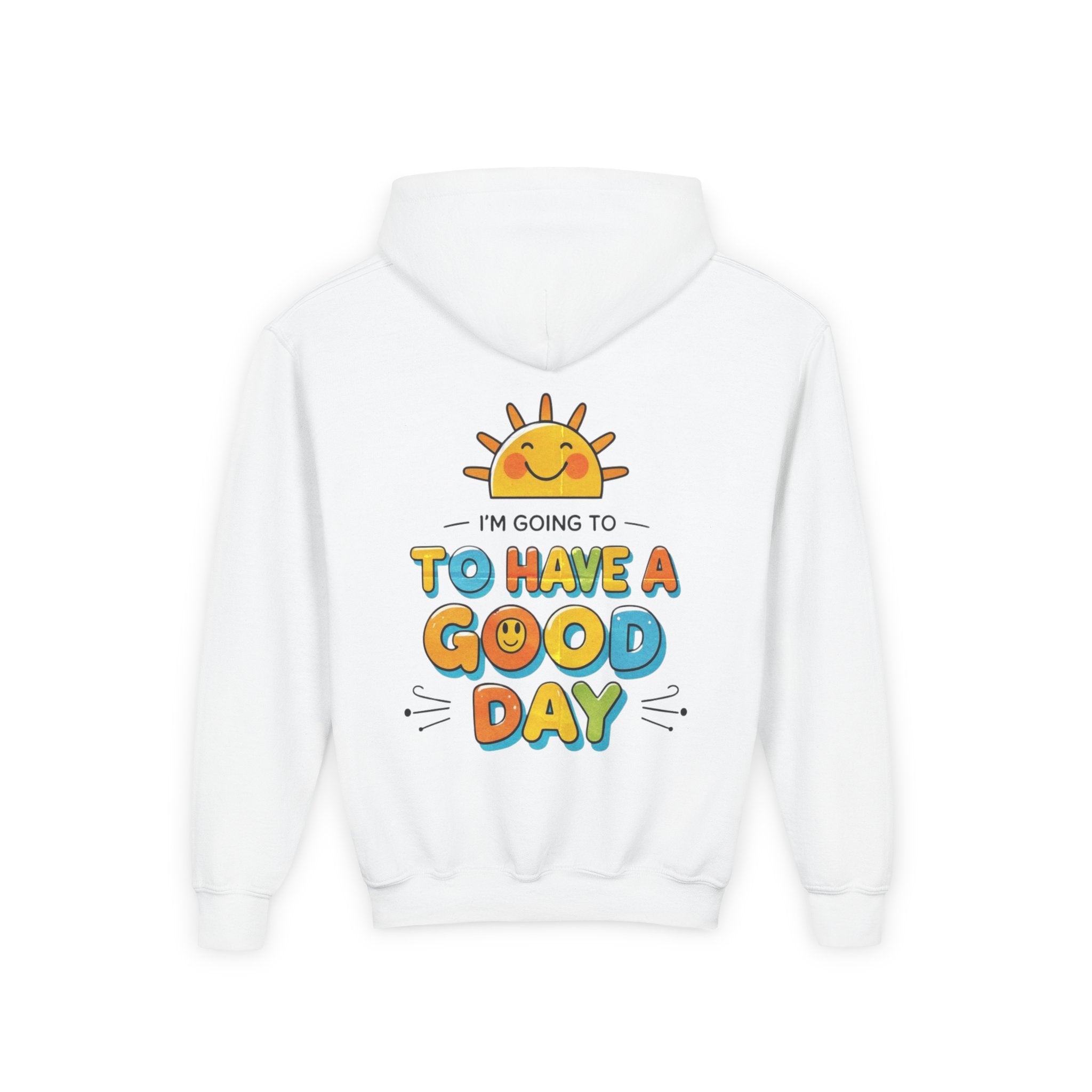 Smiley Face Youth Hoodie - Custom Name Sweatshirt, Inspirational Kids Apparel, Perfect for Birthdays, Back to School, Fun Gifts, [...]