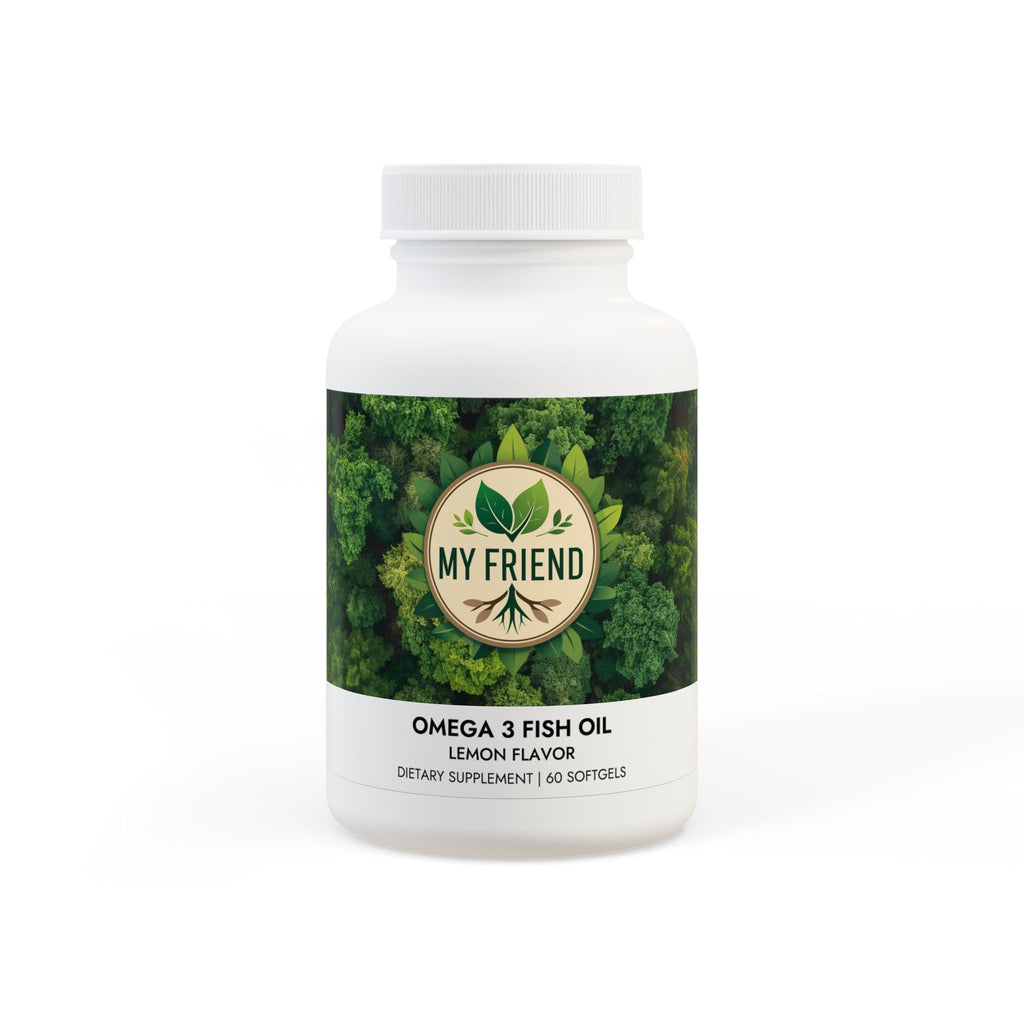 Omega 3 Fish Oil Supplement (60 Softgels)