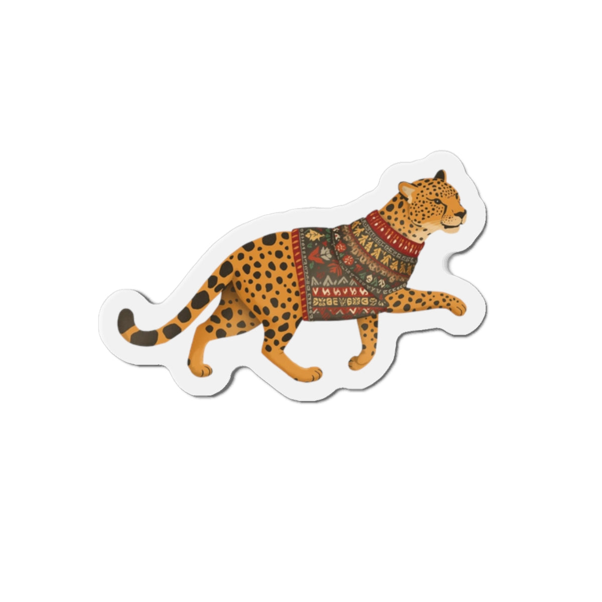 Whimsical Leopard Die-Cut Magnets | Cute Animal Decor, Refrigerator Magnet, Playful Home Office Accessories, Gift for Animal Lovers, [...]