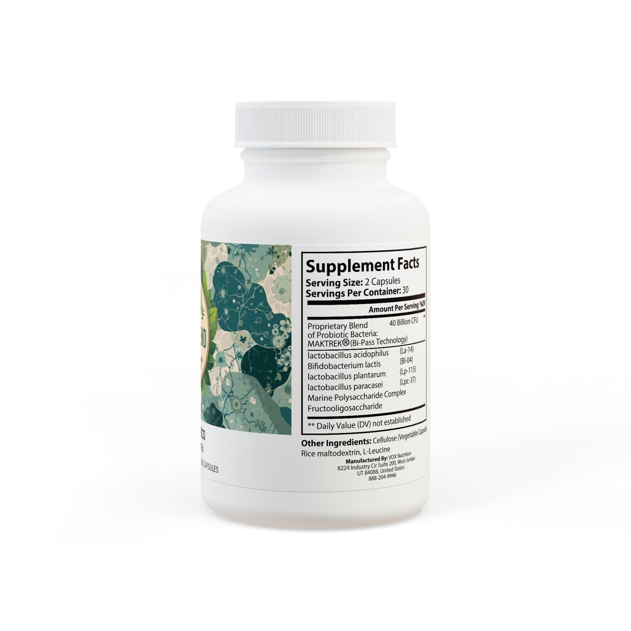 Probiotics Supplement (60 Capsules)