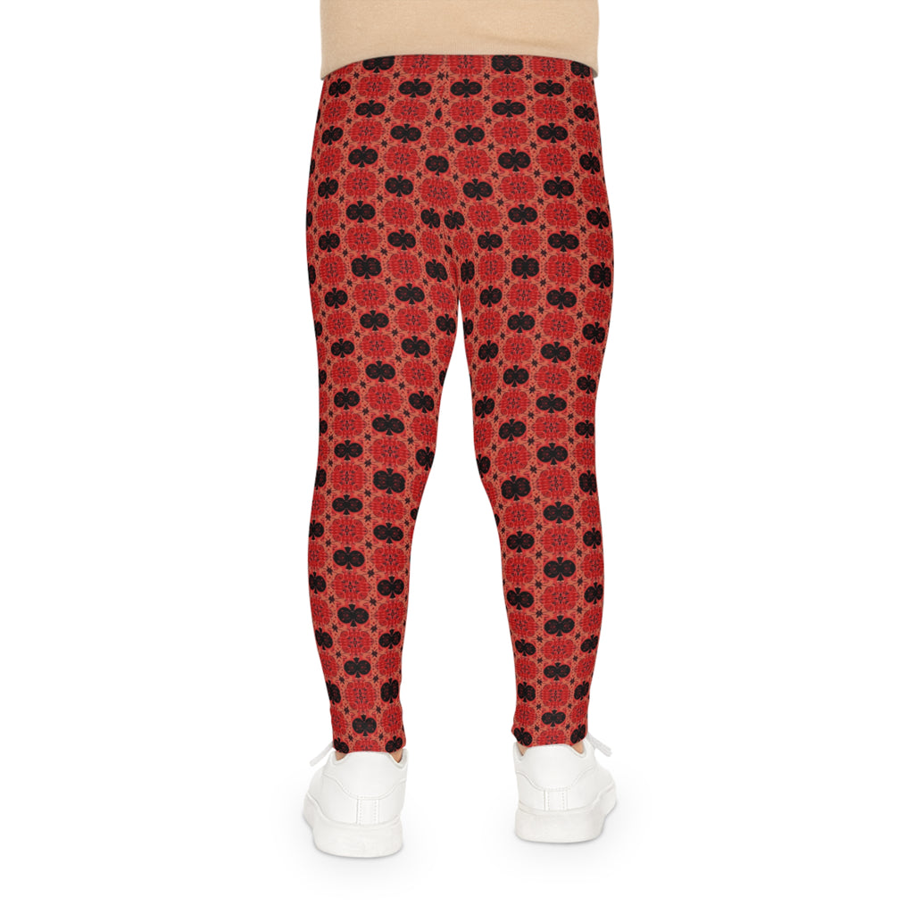 Vibrant Floral Kids Leggings, Stylish Activewear for Girls, Comfortable Playtime Pants, Gift for Birthday, Everyday Fashion