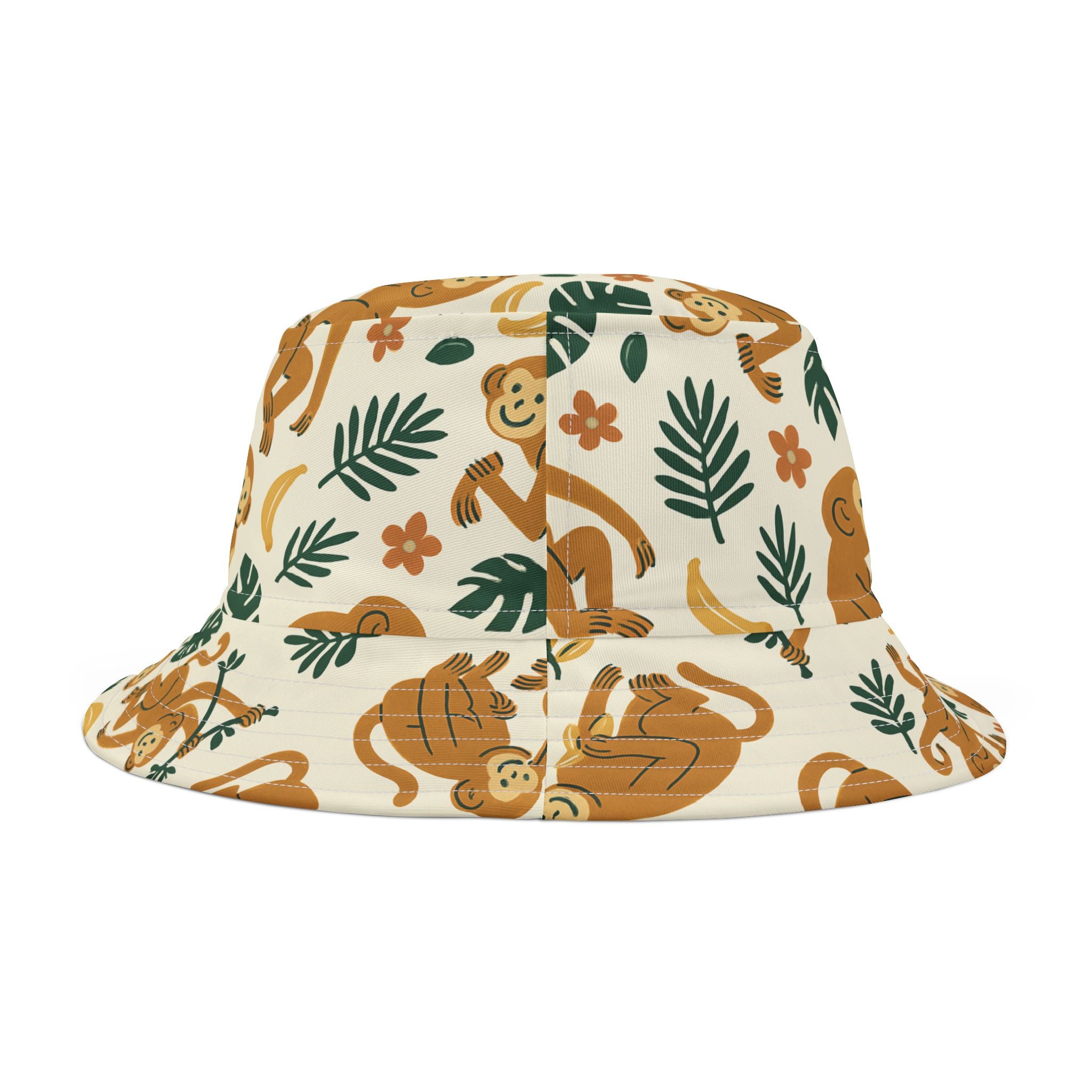 Monkey Business Bucket Hat - Fun Summer Accessory for Animal Lovers, Perfect Gift for Kids and Adults, Unique Fashion Statement, [...]