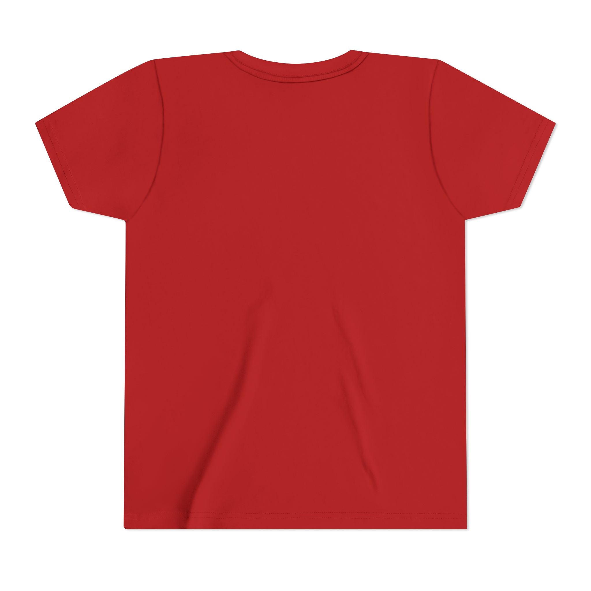 Youth Short Sleeve Tee with Floral Heart Design, Cute Love Tee for Kids, Perfect for Birthdays, Valentine's Day, Everyday Wear, Gift Idea