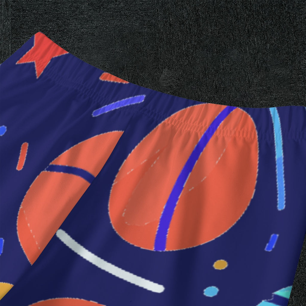 Bright Basketball Kid's Sleep Pajamas