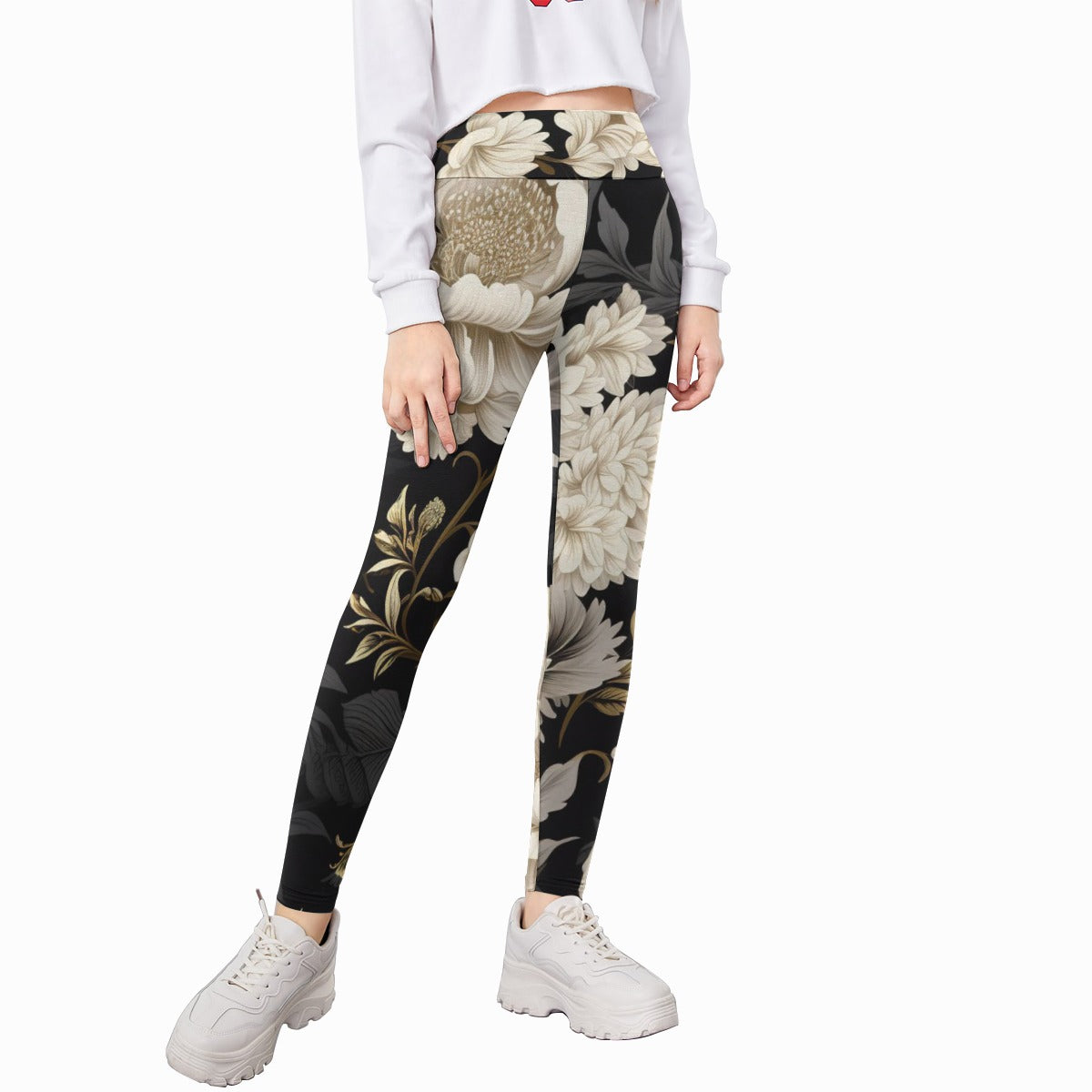 Dreamy Bouquet Kid's Leggings