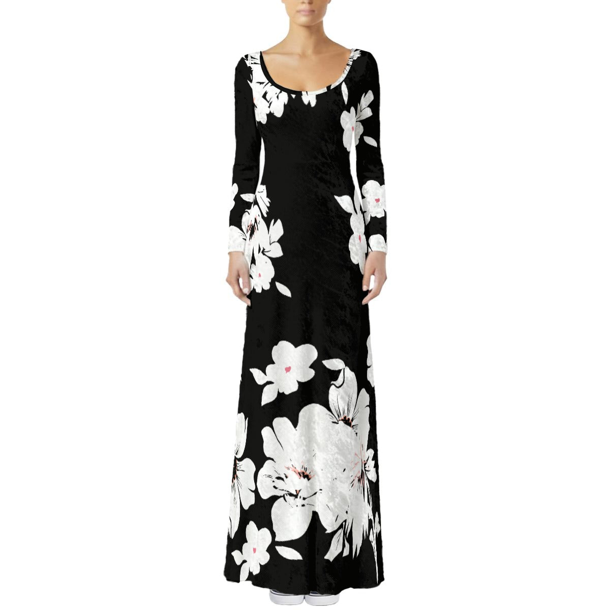 Midnight Elegance Velvet Maxi Dress