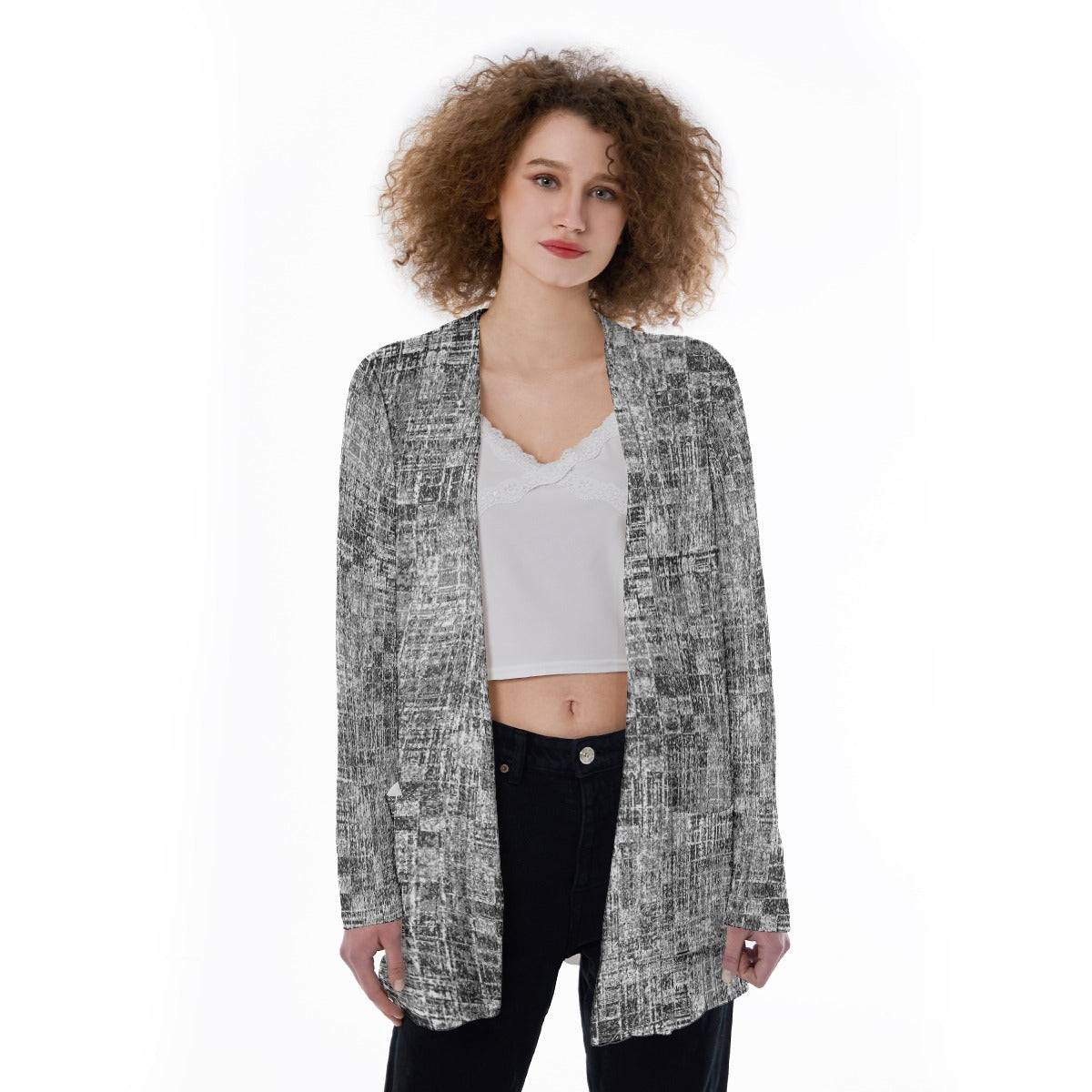 Feeling Grey Women's Cover With Pocket