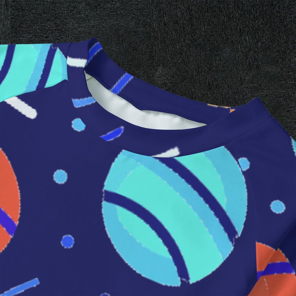 Bright Basketball Kid's Sleep Pajamas