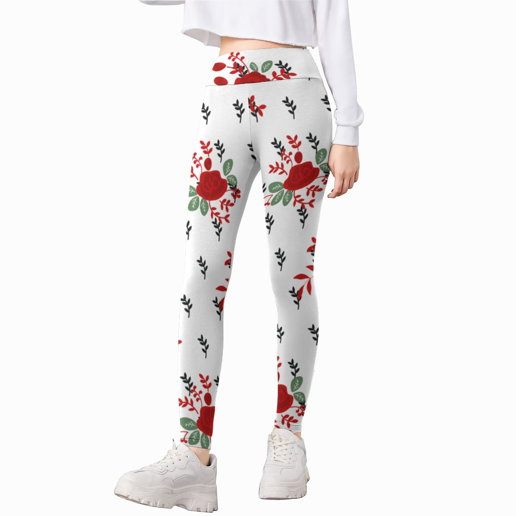 A Rose No Thorns Kid's Leggings