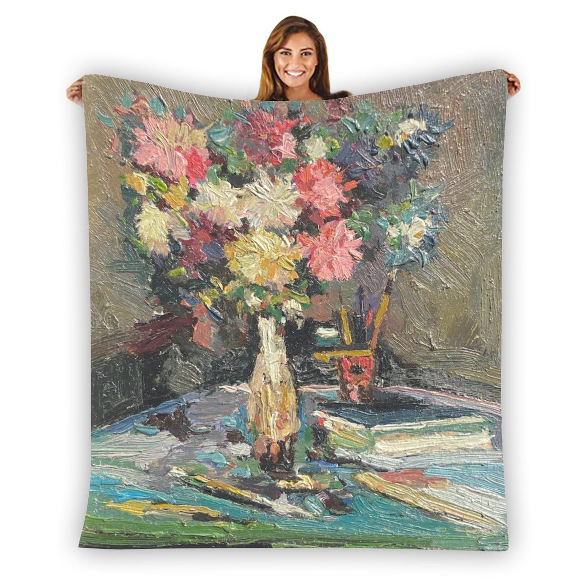 Sleepy Silhouette Soft Blanket