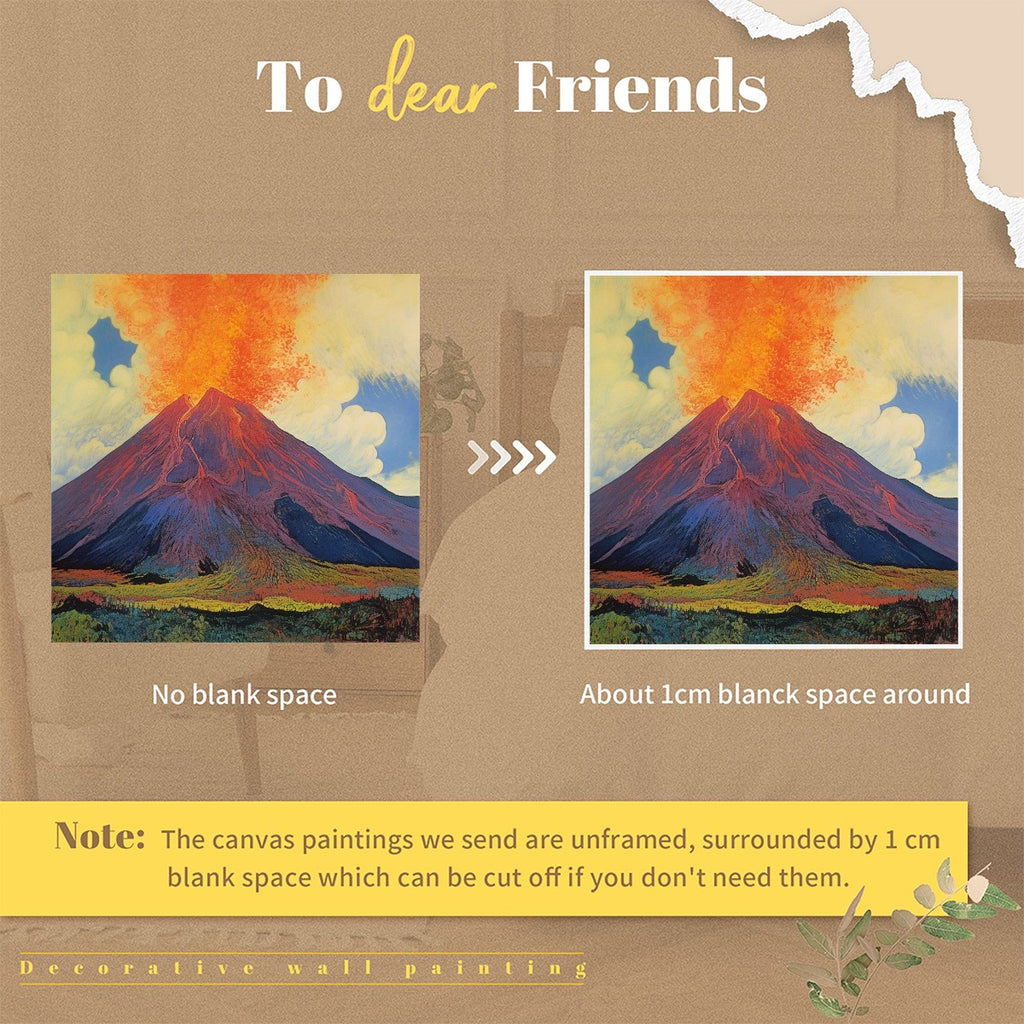 Volcanic Majesty Canvas Wall Art