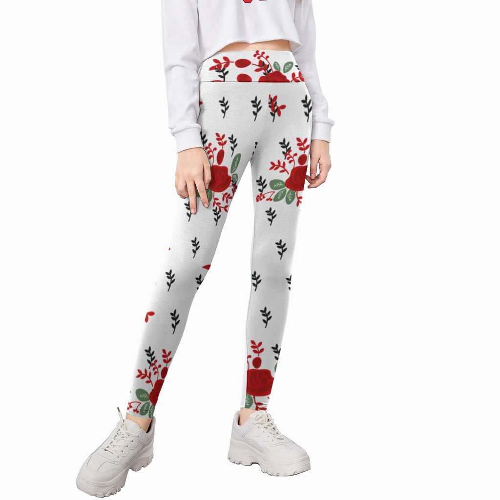 A Rose No Thorns Kid's Leggings