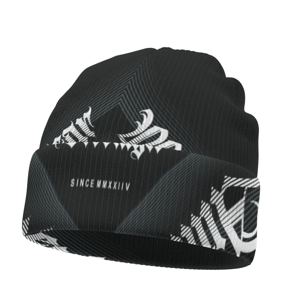 Abstract Street Art All-Over Print Knitted Hat