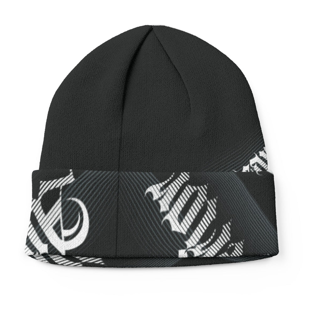 Abstract Street Art All-Over Print Knitted Hat