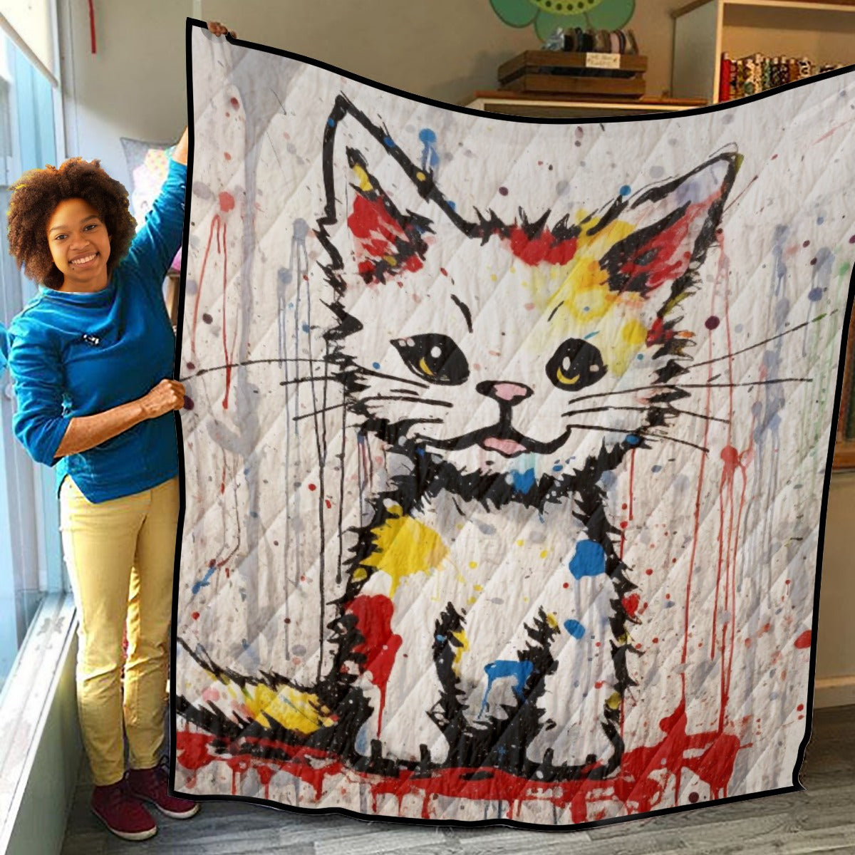 Cloud Nine Kitten Comfort Quilt