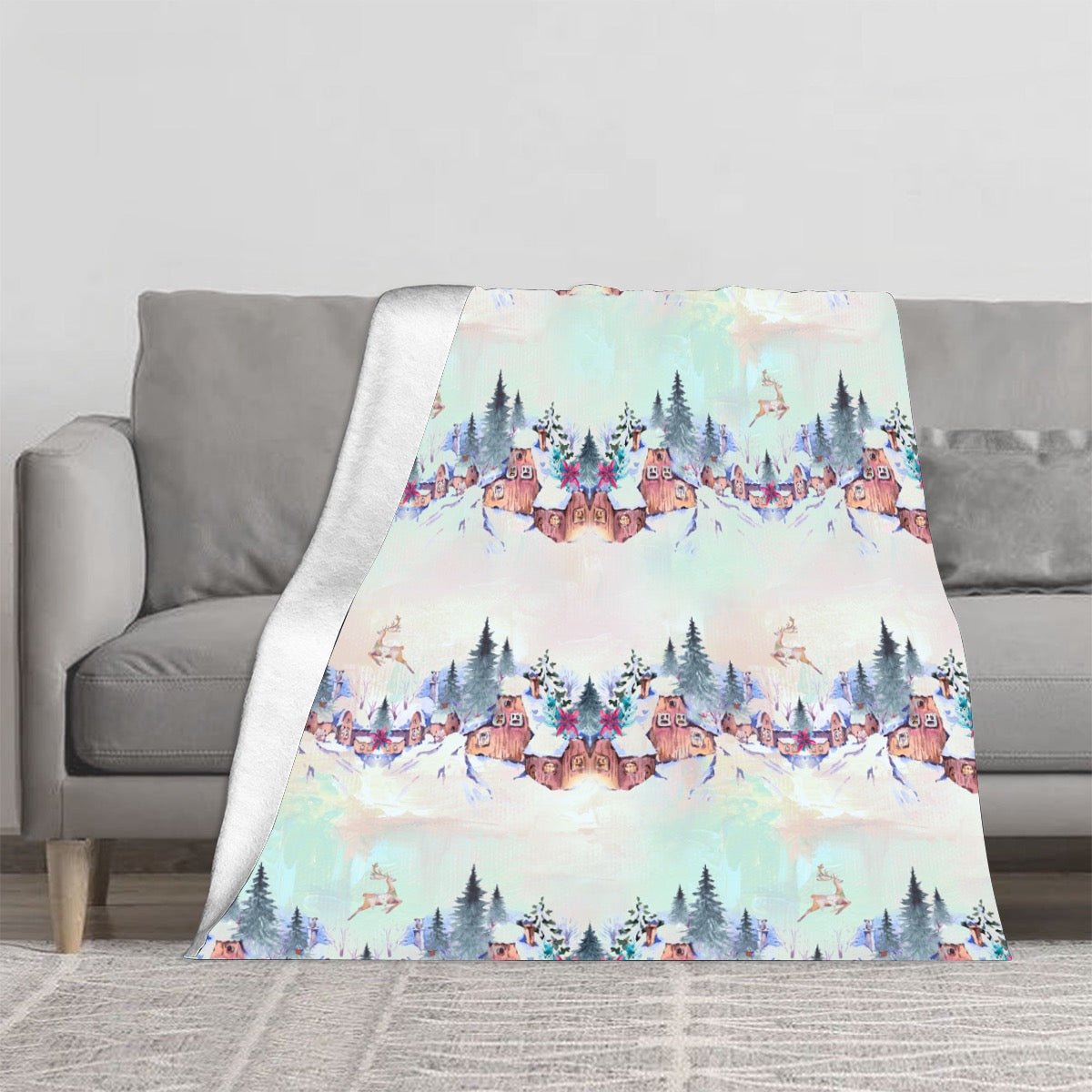 Winter Wonderland Flannel Blanket