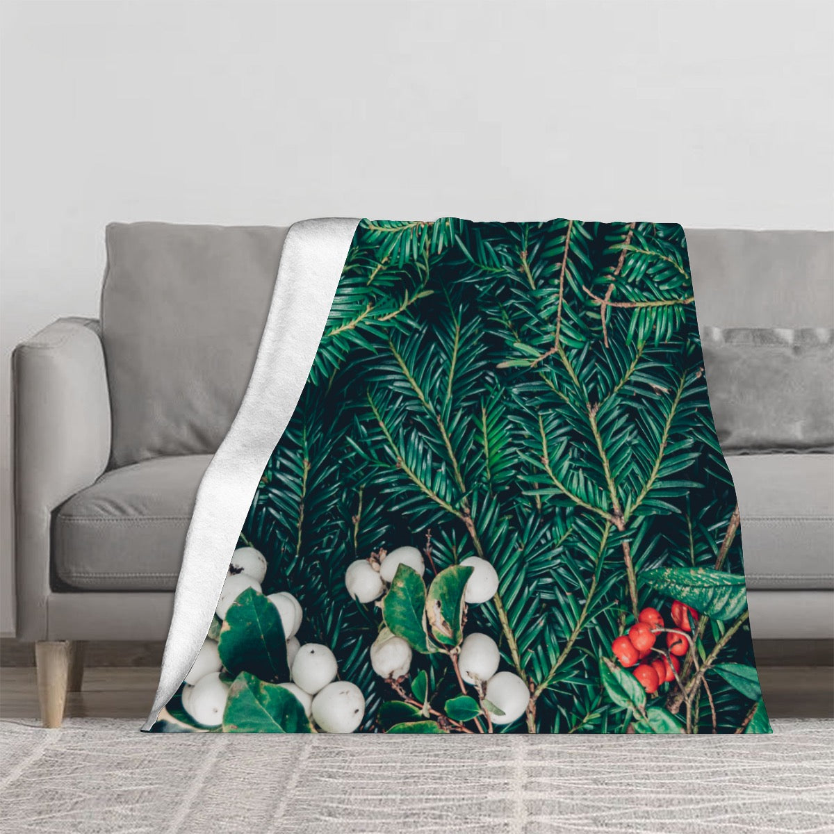 Oh Christmas Tree Warm Flannel Blanket