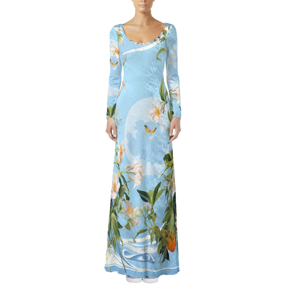 Enchanted Evening Velvet Maxi Dress
