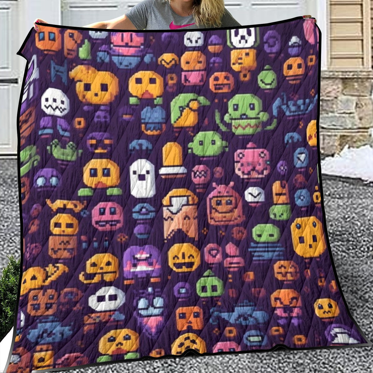 Video Game Halloween Adventure Quilt
