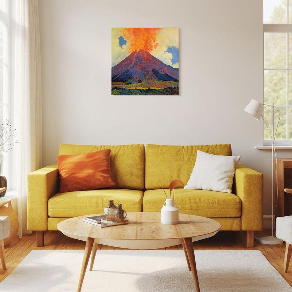 Volcanic Majesty Canvas Wall Art