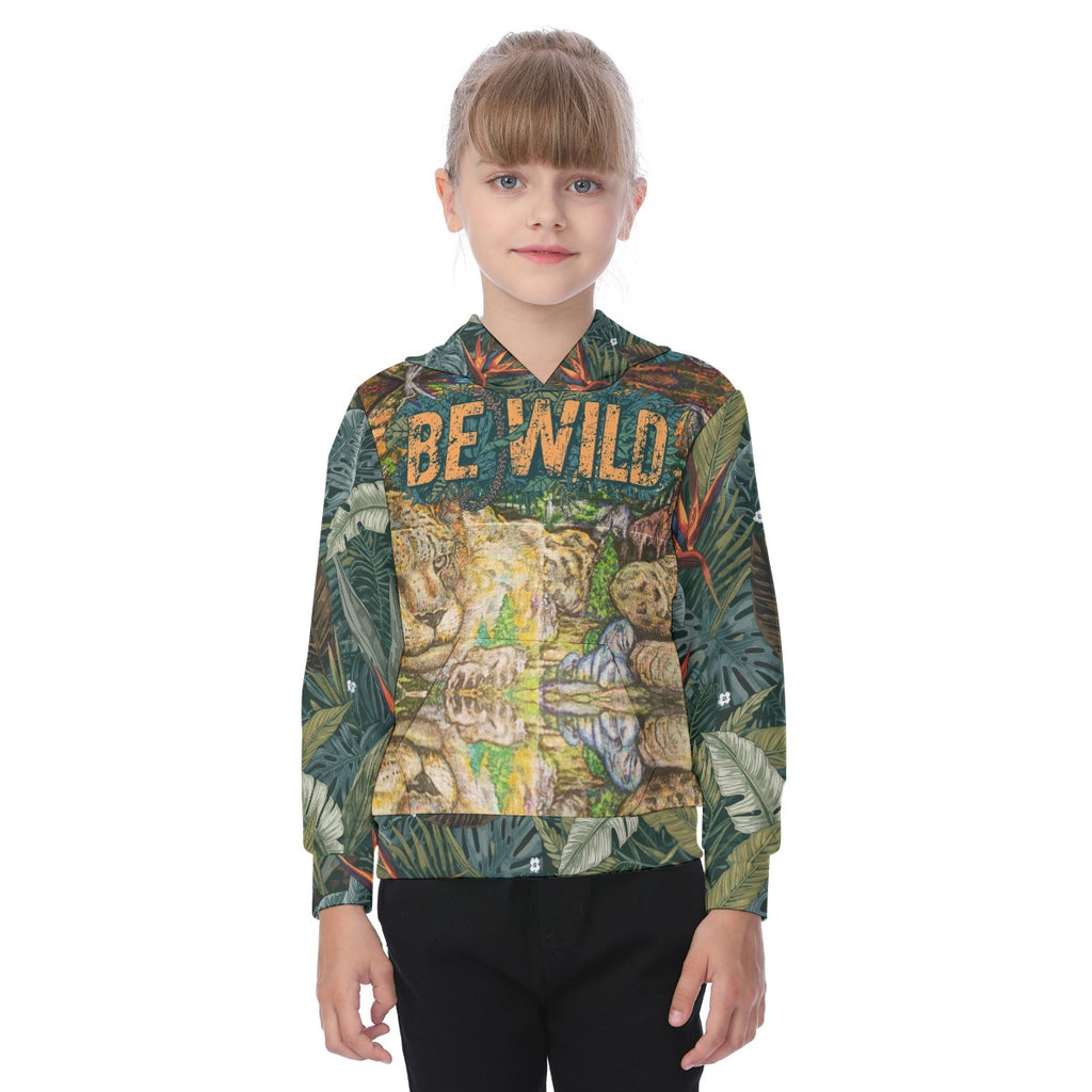 Be Wild Oversized Kid's Hoodie
