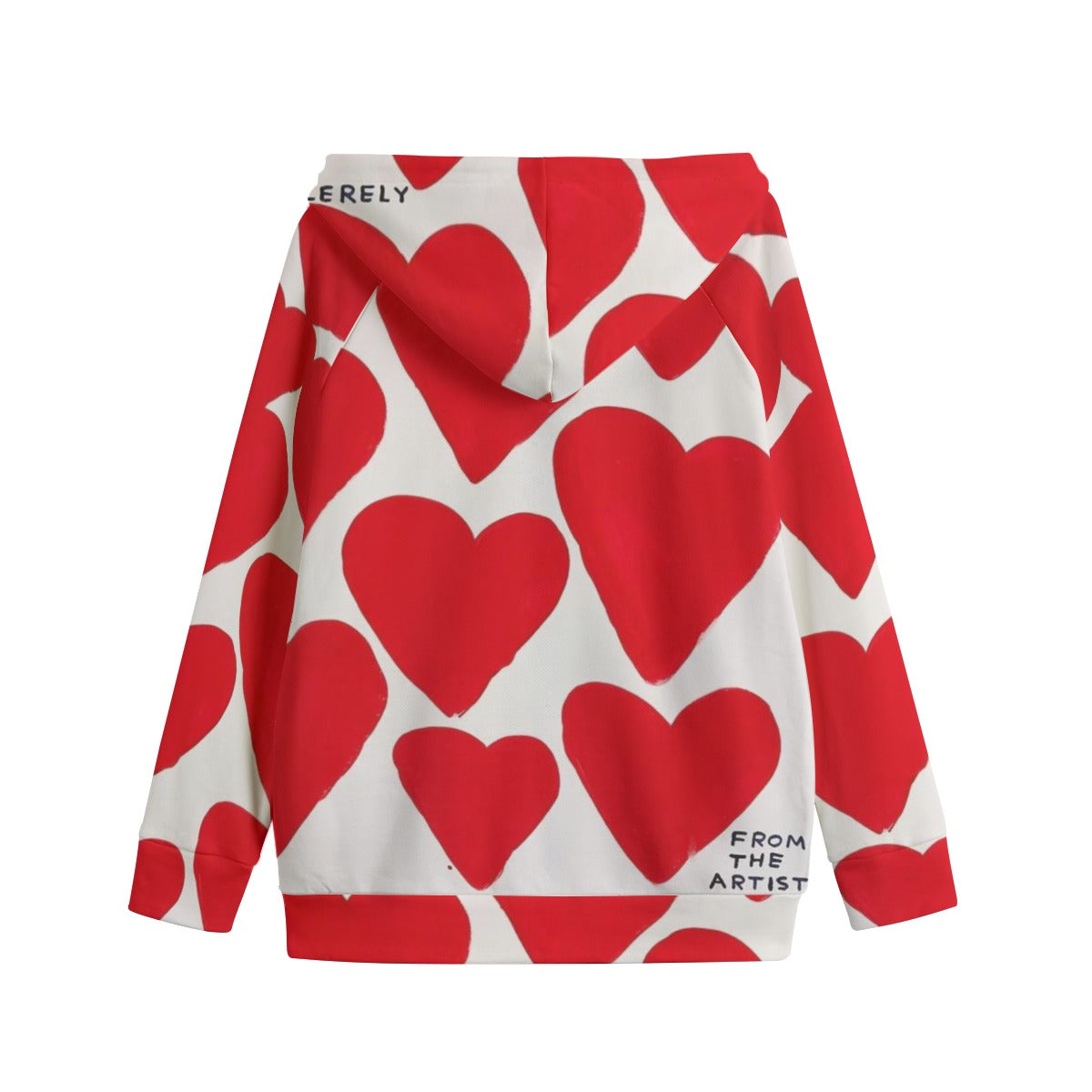 Sincerely Heart Jacket Hoodie Zip Up Children's Design