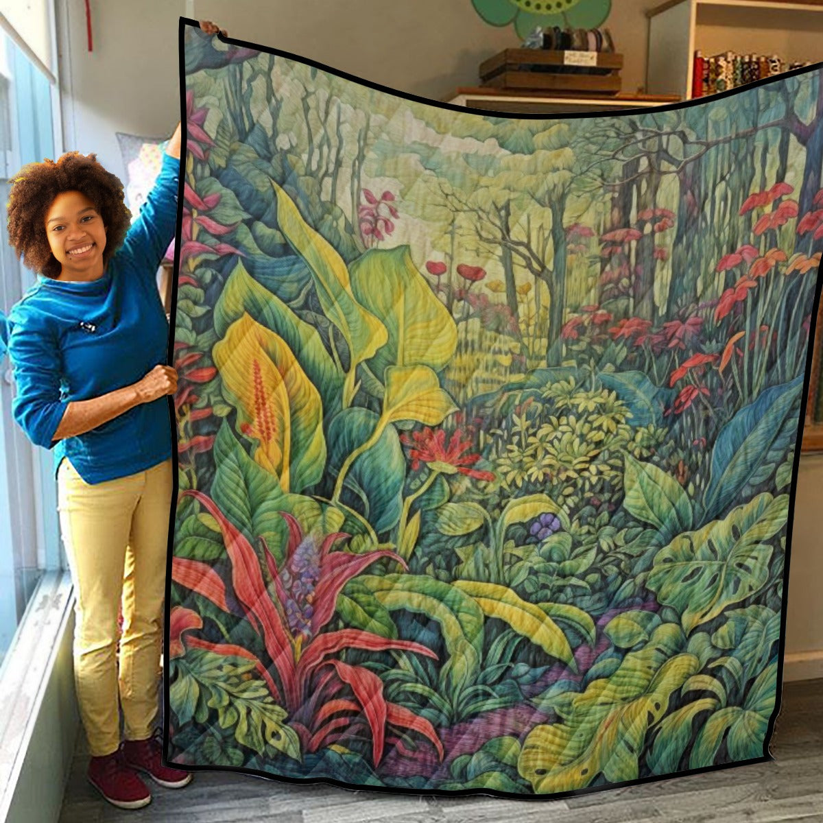 Wild Jungle Explorer Quilt