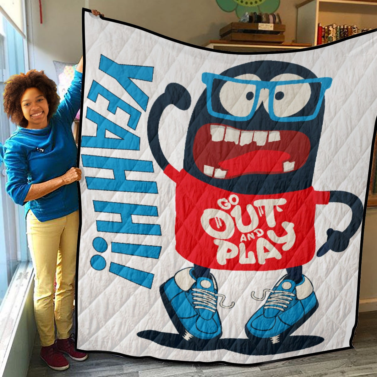 Yeahhh Funny Lightweight Quilt
