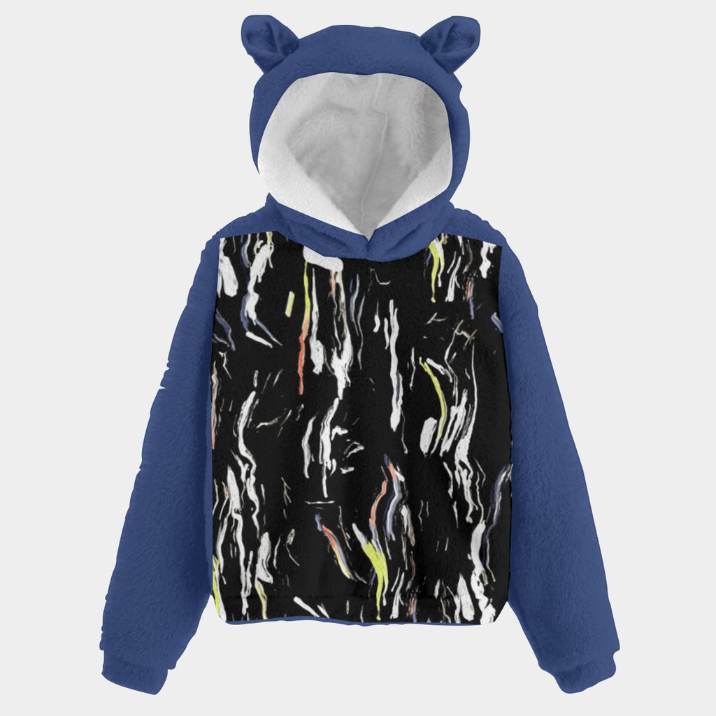 Cozy Critter Fleece Hoodie with Ears - Kids
