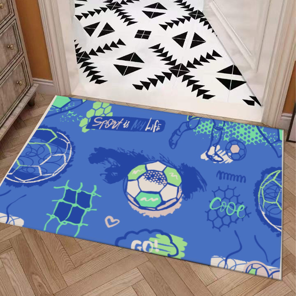 Blue Moon Door Mat