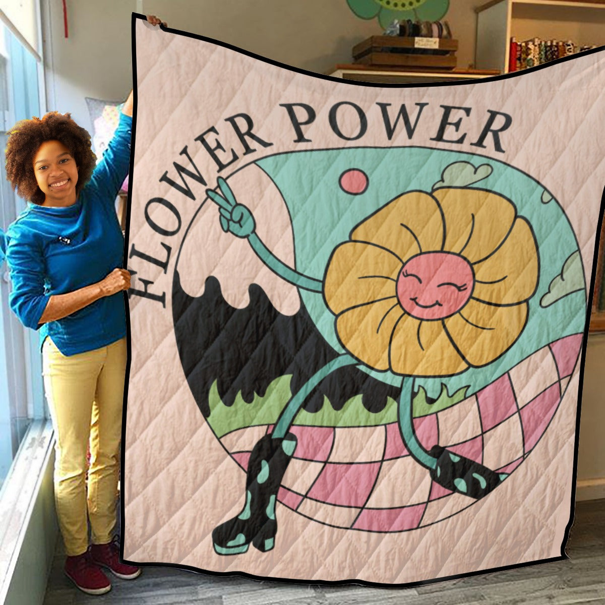 Flower Power Breathable Quilt