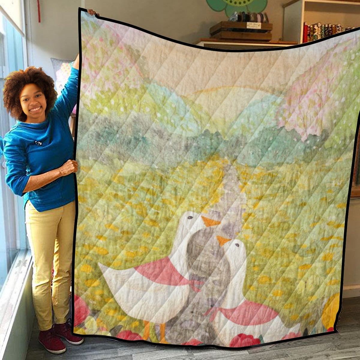 Calm Oasis Lightweight Quilt
