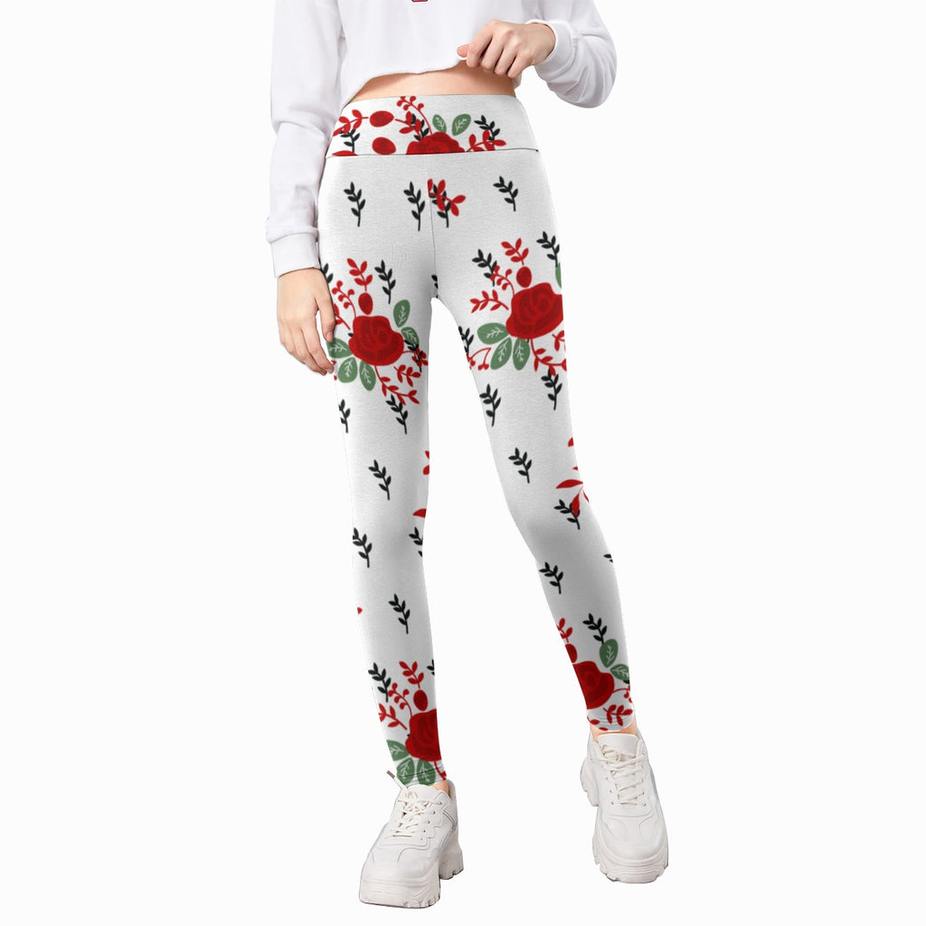 A Rose No Thorns Kid's Leggings