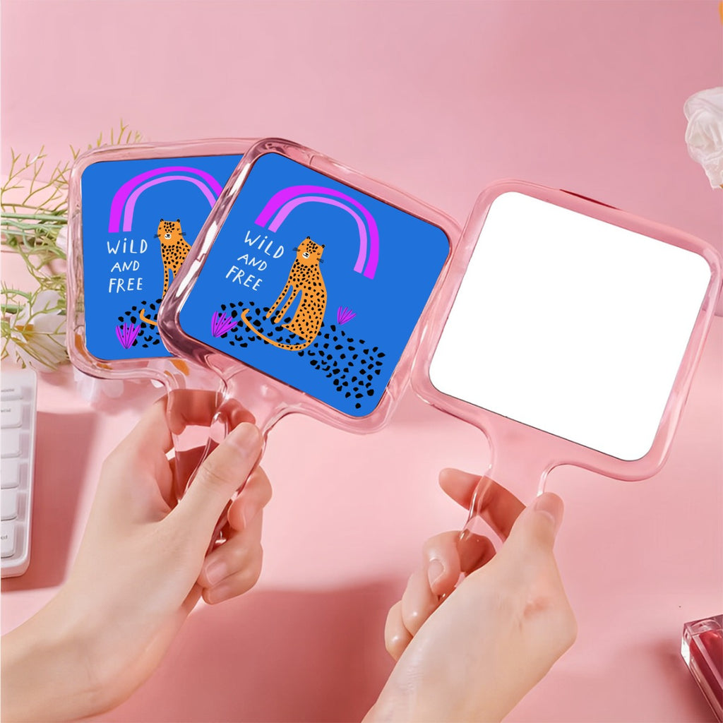 Wild And Free Handheld Mirror