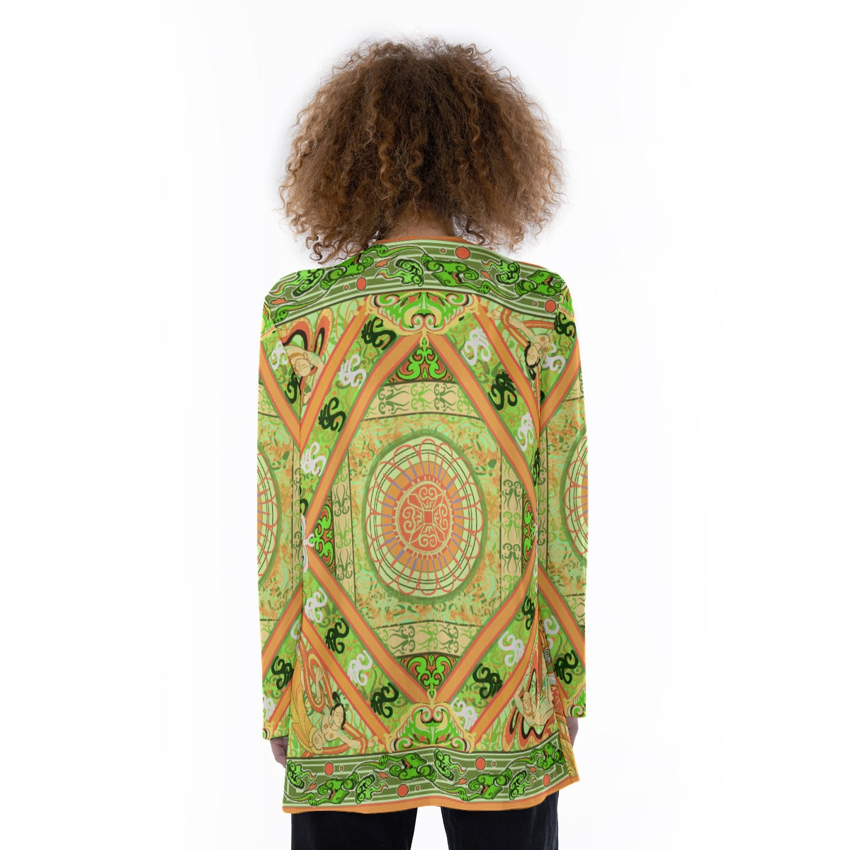 Gusto Green Women's Cover With Pocket