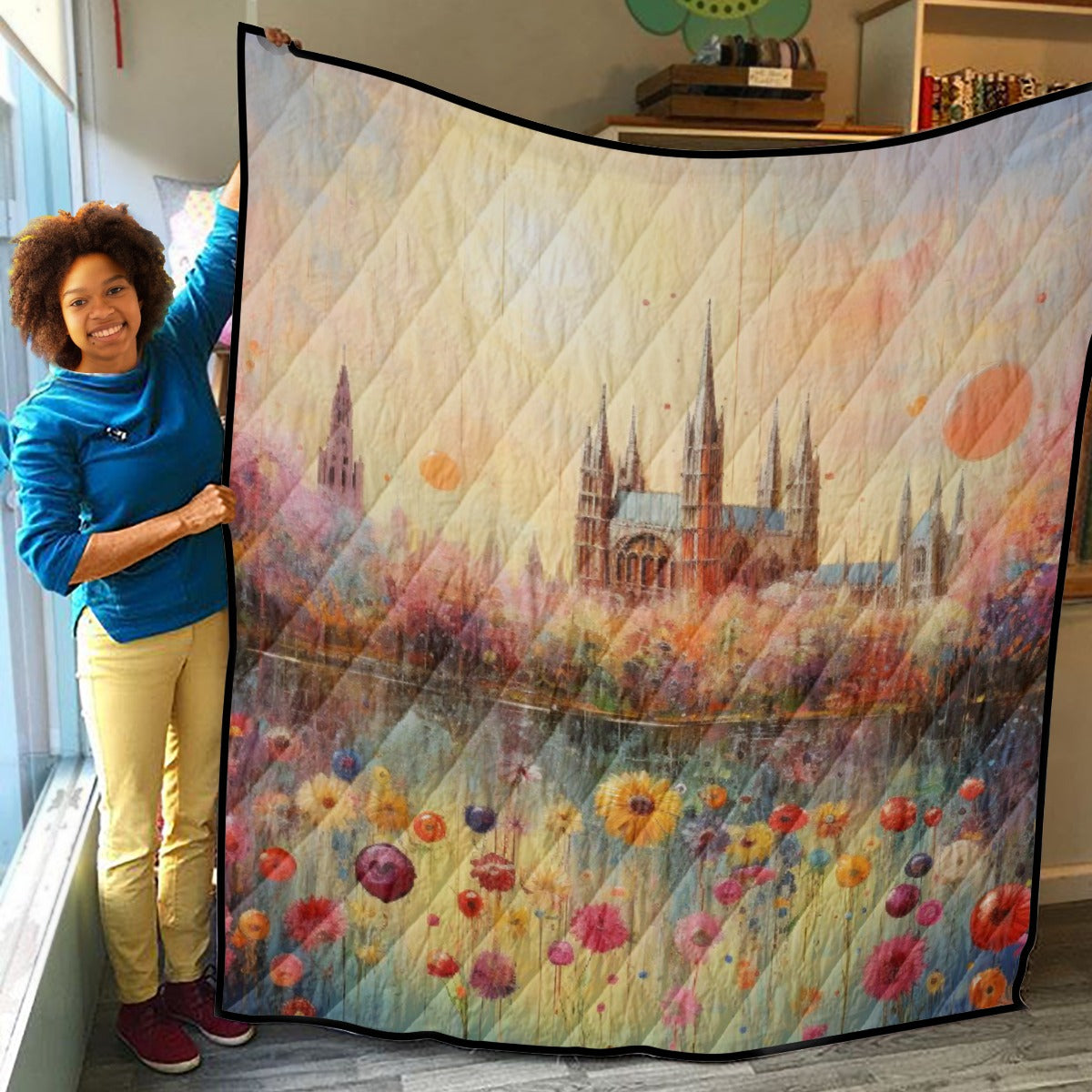 Princess Castle Fairytale Quilt