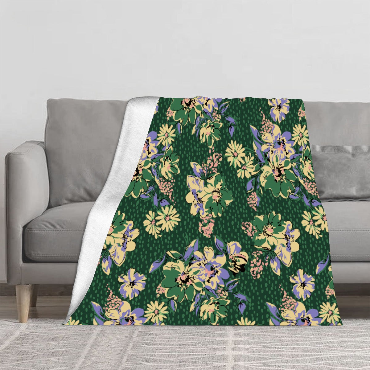 Nature Nurture Flannel Blanket