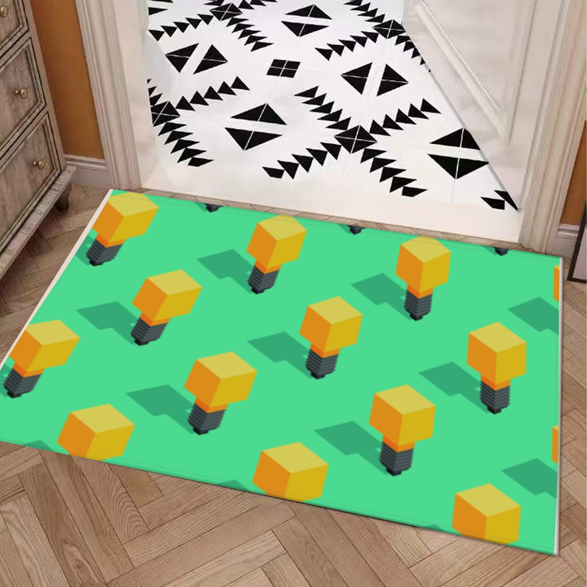 Green Envy Door Mat