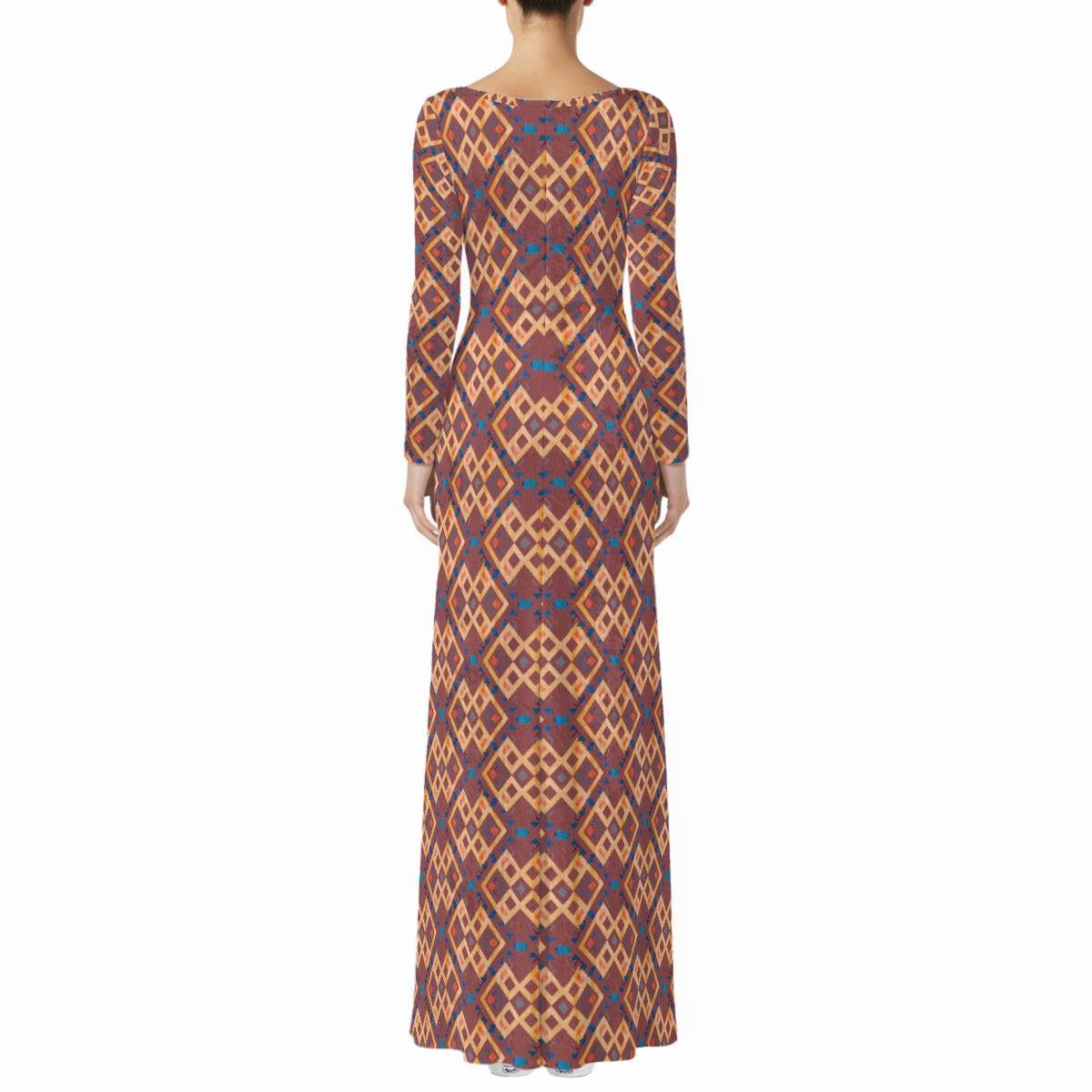 Moonlight Glow Velvet Maxi Dress