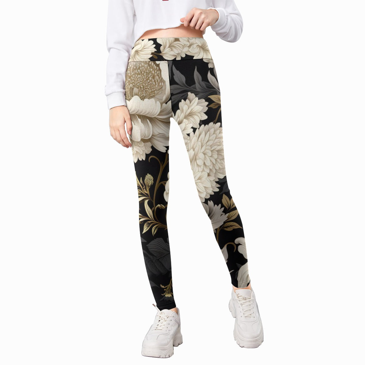 Dreamy Bouquet Kid's Leggings