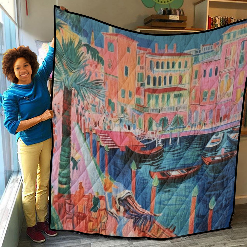 Italy Countryside Vista Quilt