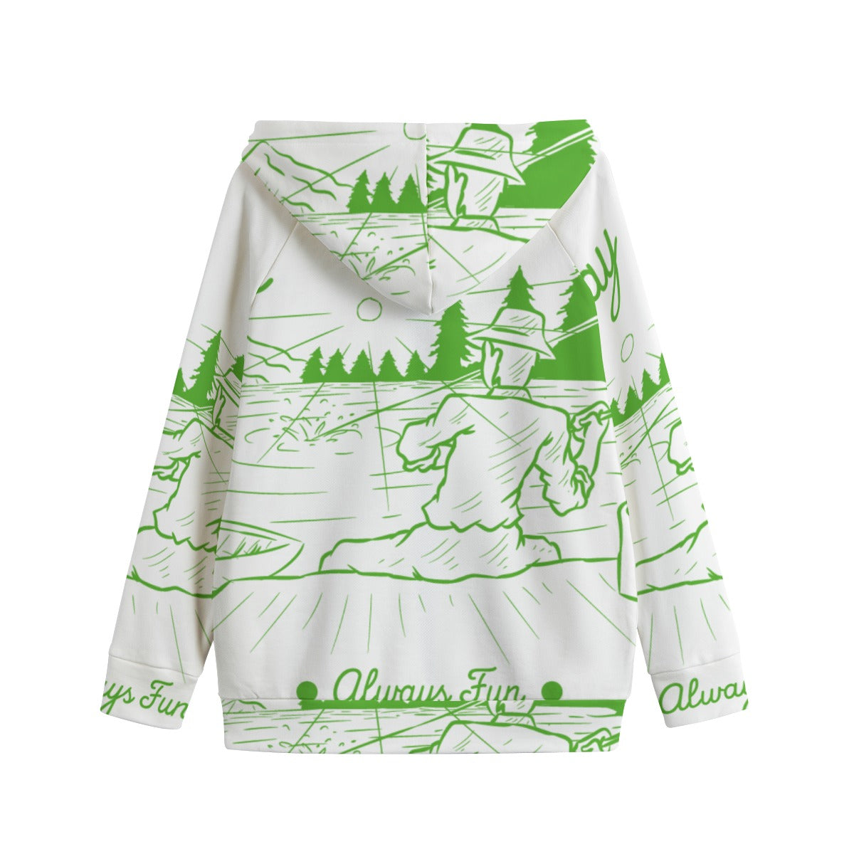 Gone Fishn’ Zipper Hoodie