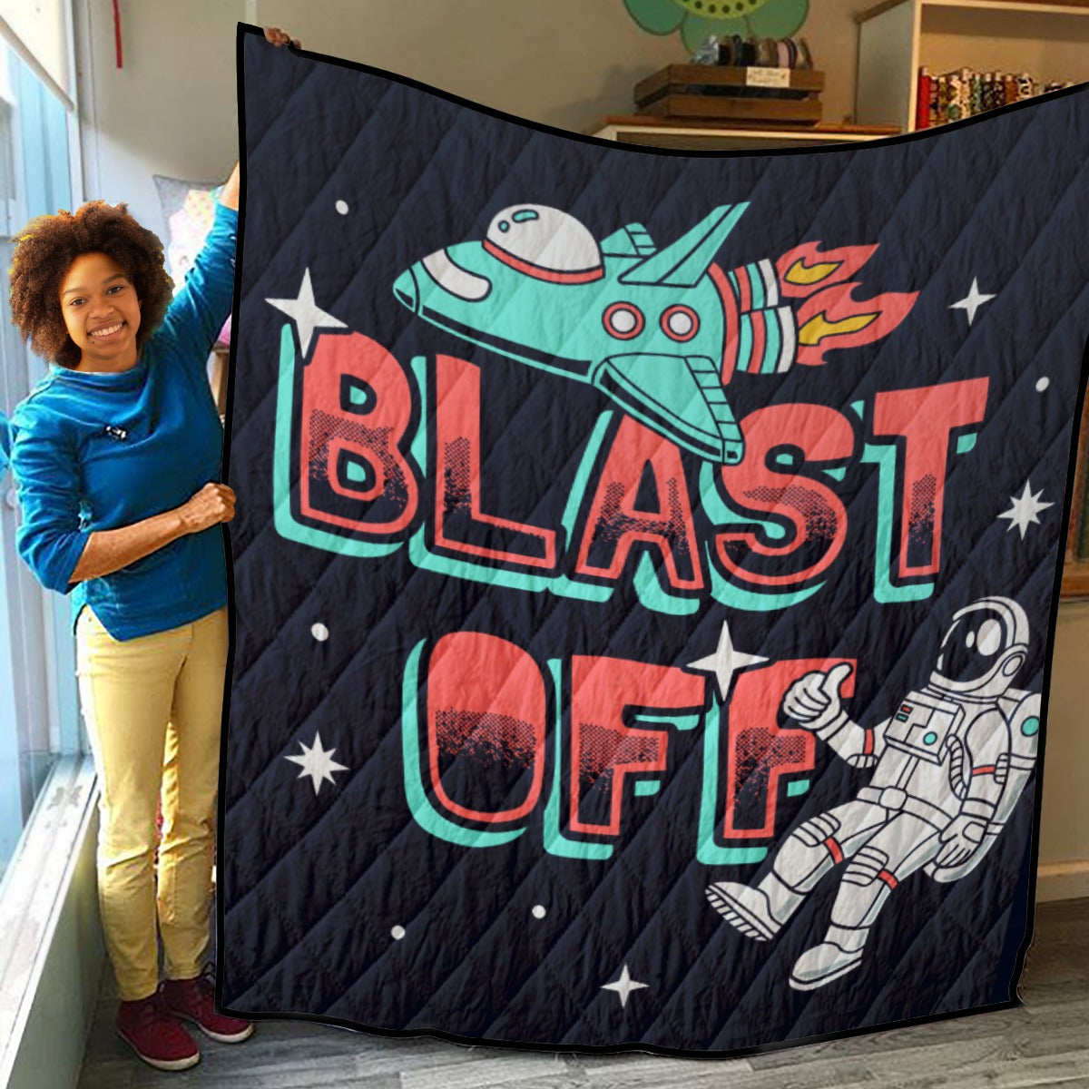 Blast Off Lightweight Quilt